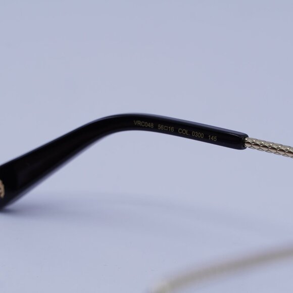 Roberto Cavalli VRC048 0300 Eyeglasses Shiny Rose Gold 56mm Cat Eye Frame - Picture 7 of 11